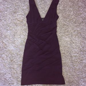 XXI by Forever 21 - beautiful plum bandage dress
